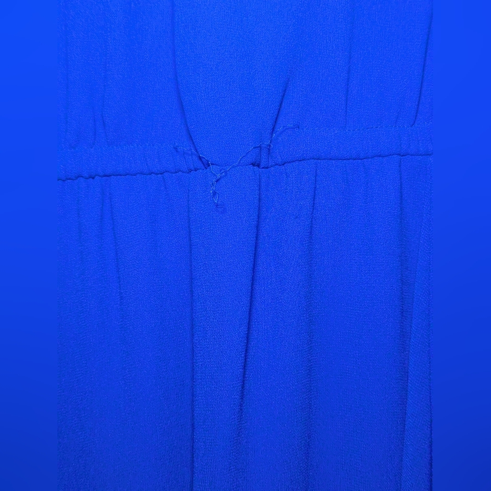 Torrid Blue Dress Vibrant - Picture 4 of 5